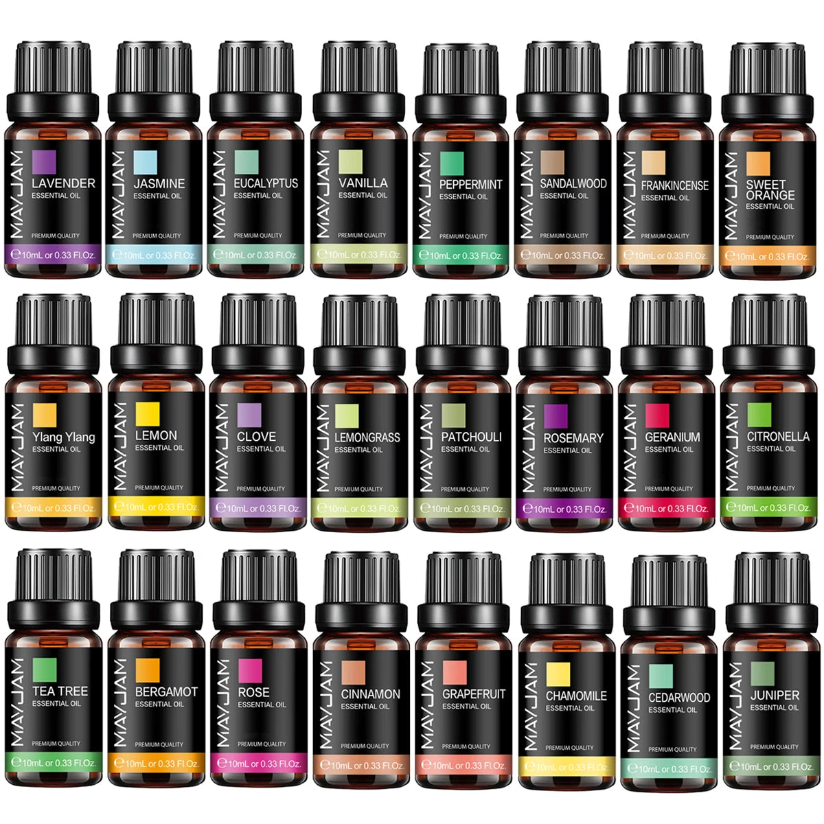 Essential Oil Collection – 10ml Fragrance Oils